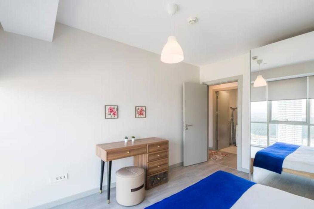 Residence 5 Etoiles 26 Eme Etage 2 Plus 1 Avec Piscine Istanbul Bagian luar foto